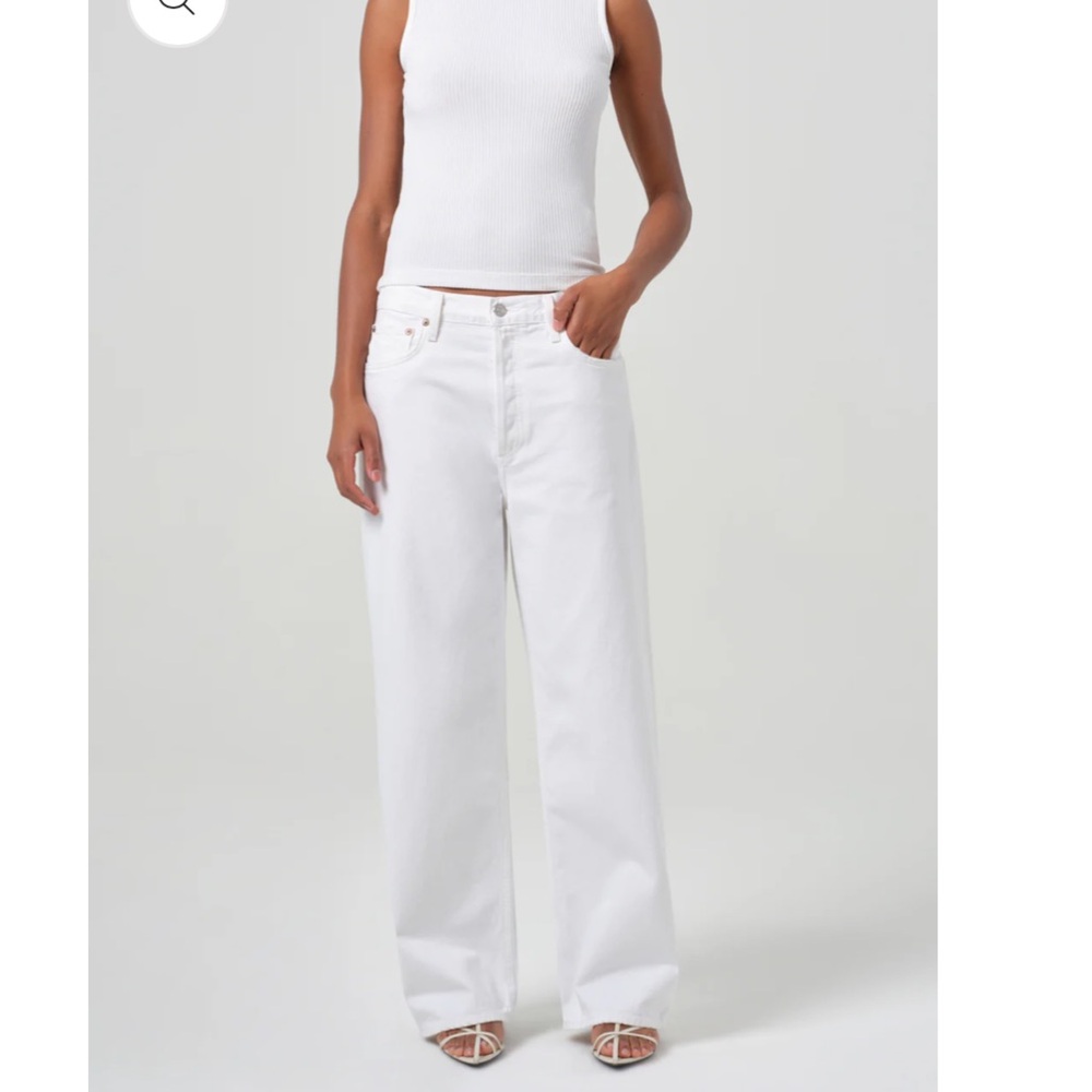 Agolde low slung baggy jeans